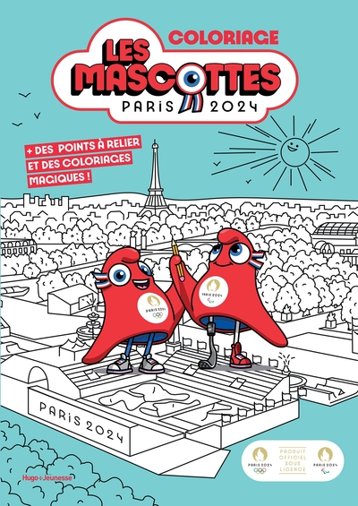 Coloriage Mascotte Paris 2024, Coloriage Mascotte Paris 2024