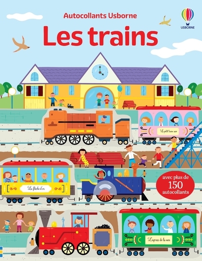 Les Trains - Autocollants Usborne