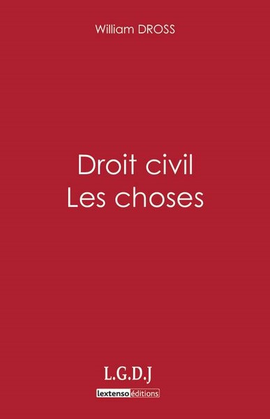 Droit Civil - Les Choses