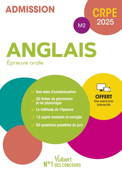 CRPE 2025 - Anglais - Epreuve orale (M2)