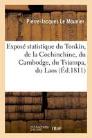 Exposé statistique du Tonkin, de la Cochinchine, du Cambodge, du Tsiampa, du Laos, (Éd.1811)