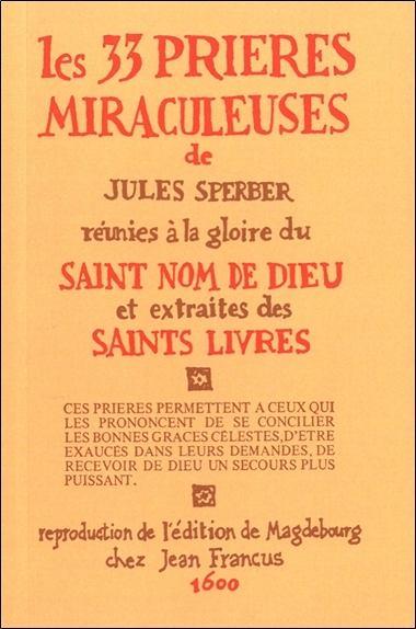 Les 33 prières miraculeuses