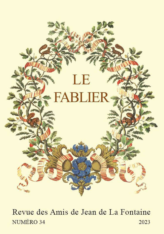 Le Fablier N° 34/2023 Volume 34