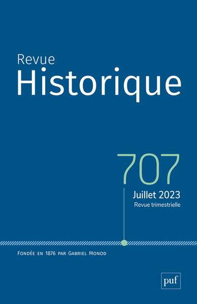 Revue Historique, 2023 - 707