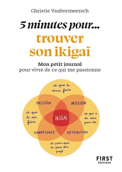 Petit livre - 5 minutes... pour trouver son ikigai - Christie Vanbremeersch