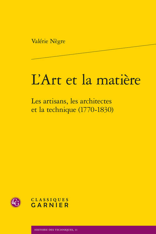 L'Art et la matière - Nègre Valérie