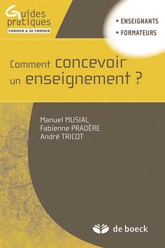 Comment concevoir un enseignement ?