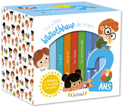 La petite bibliothèque de mes 2 ans - Julie Mercier