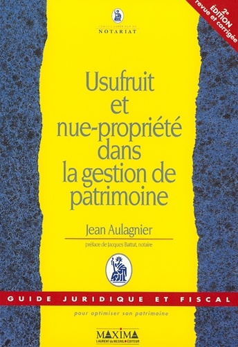 Usufruit et nue propriété - 2e éd. NP