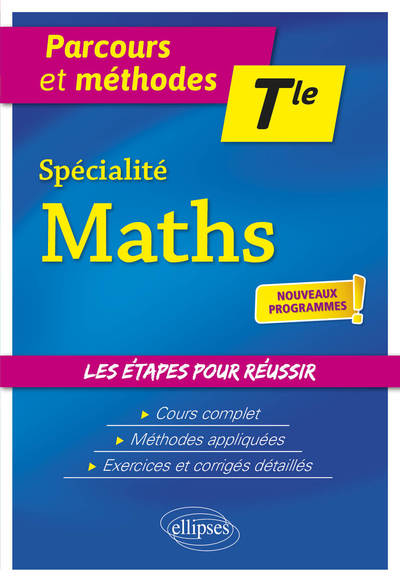 Spécialité Mathématiques - Terminale - nouveaux programmes - Vincent Obaton