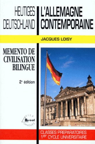 L'Allemagne contemporaine. Mémento de civilisation bilingue