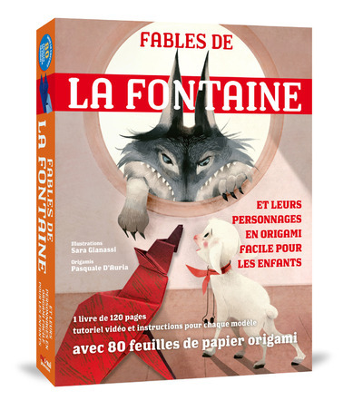 Les Fables de La Fontaine et les personnages en origami