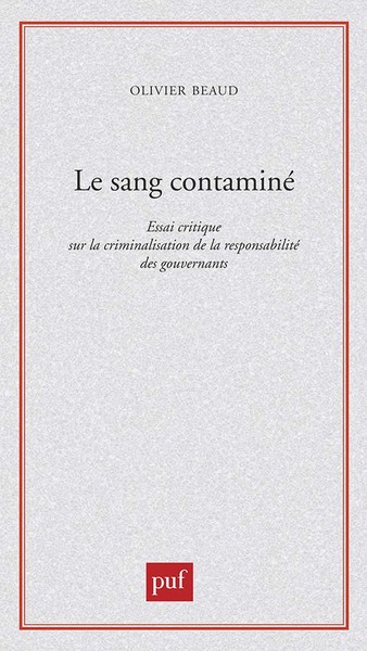 Le sang contaminé