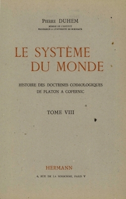 Le système du monde - Volume 8 - Pierre Duhem