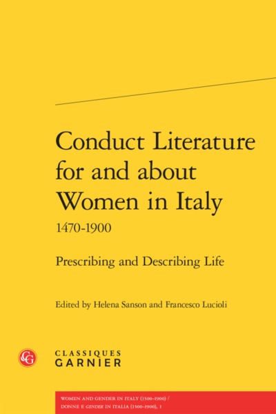 Conduct literature for and about women in Italy