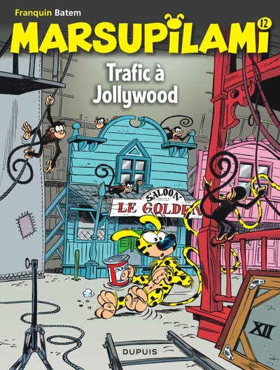 12 - Marsupilami - Tome 12 - Trafic à Jollywood / Nouvelle édition - Batem