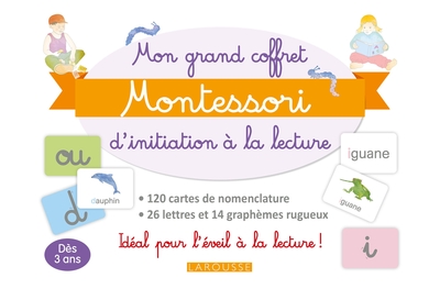 Mon grand coffret Montessori d'initiation à la lecture - Collectif