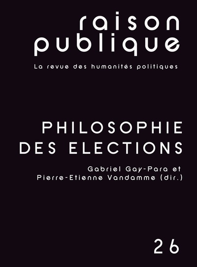 Philosophie des élections