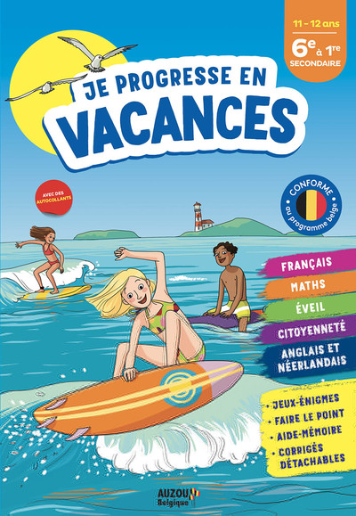 Je Progresse En Vacances - 6e À 1re Secondaire - Laurence Vincenot