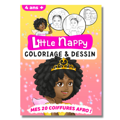 1, Coloriage Et Dessin - Mes 20 Coiffures Afro, Little Nappy