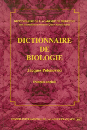 Dictionnaire de biologie