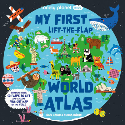 My First Lift-the-Flap World Atlas -anglais- - Lonely planet eng