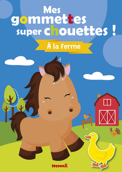 Mes gommettes super chouettes ! A la ferme