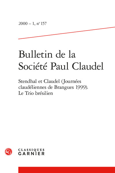 Bulletin de la Société Paul Claudel