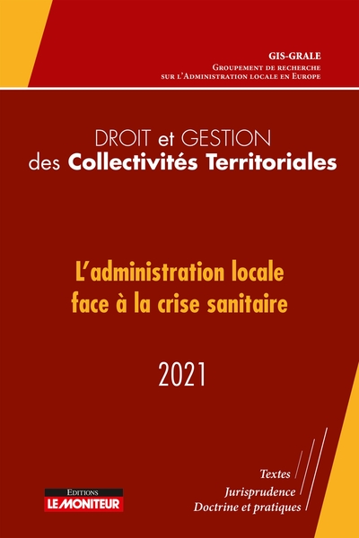 Droit et gestion des Collectivités Territoriales - 2021 - GRALE