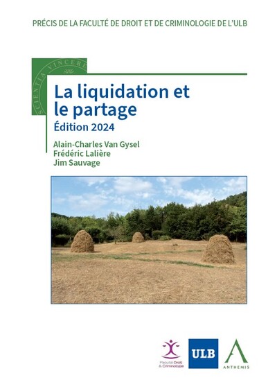 La liquidation et le partage - Alain-Charles Van Gysel, Frédéric Lalière, Jim Sauvage