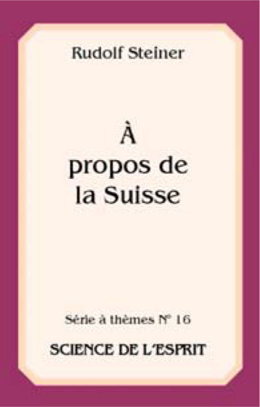 À propos de la Suisse