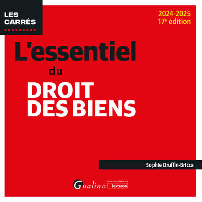 L'essentiel du droit des biens