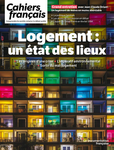 Cahiers français N° 437, Janvier-février 2024 Volume 437