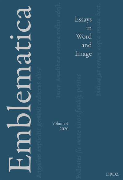 Emblematica: Essays in Word and Image, Vol. 4 (2020)