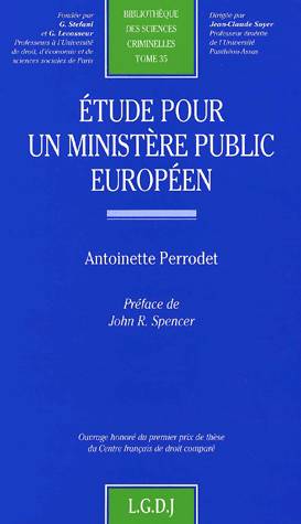 étude pour un ministère public européen