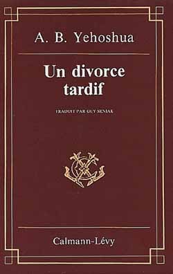 Un Divorce Tardif, Roman