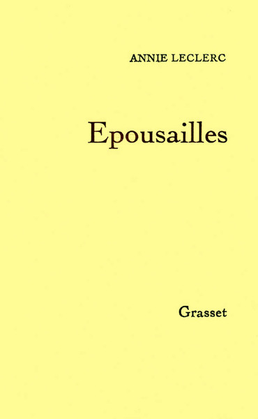 Épousailles