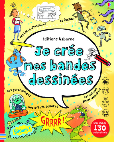 Je crée mes bandes dessinées