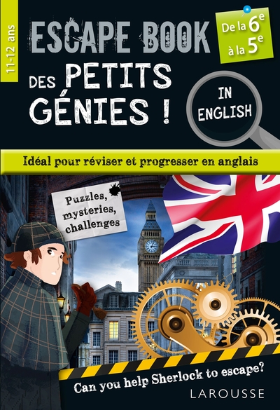 Escape book des petits génies in english de la 6e à la 5e - Gilles Saint-Martin