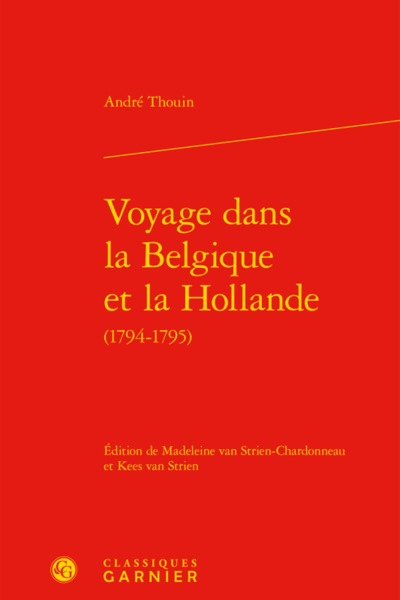 Voyage dans la Belgique et la Hollande