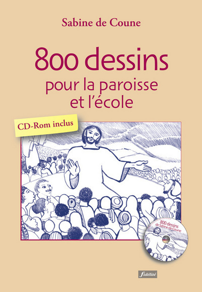 800 dessins pour la paroisse et l'école  - Sabine de Coune