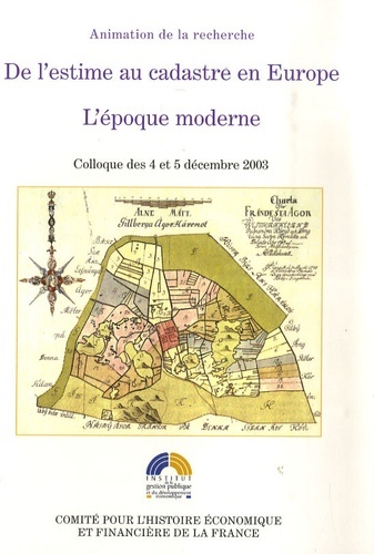 De l'estime au cadastre en Europe Volume 4