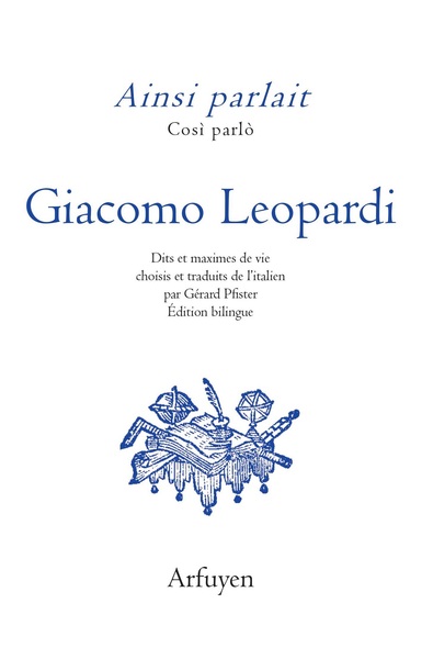 Ainsi parlait Leopardi