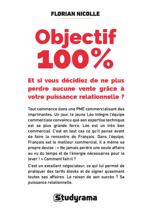 Objectif 100 % - Florian Nicolle