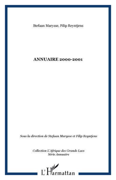 Annuaire 2000-2001