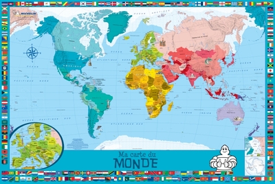 Carte Ma carte du Monde - Xxx