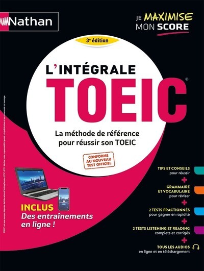 L'Intégrale Toeic - 3e Edition - 2023