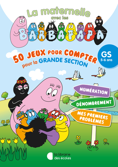 50 jeux pour compter avec les Barbapapa - GS (2024)