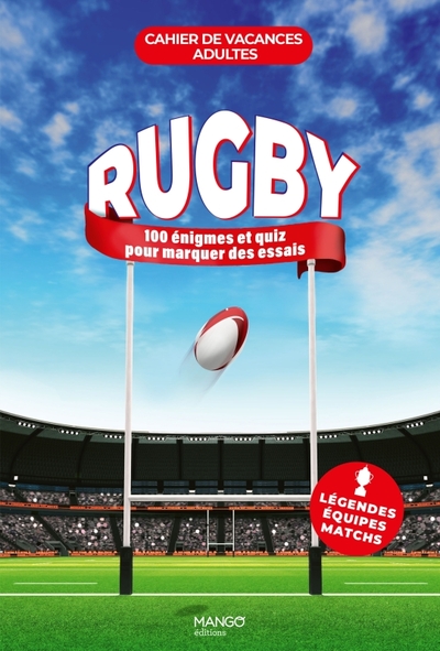 Cahier de vacances adultes - Rugby