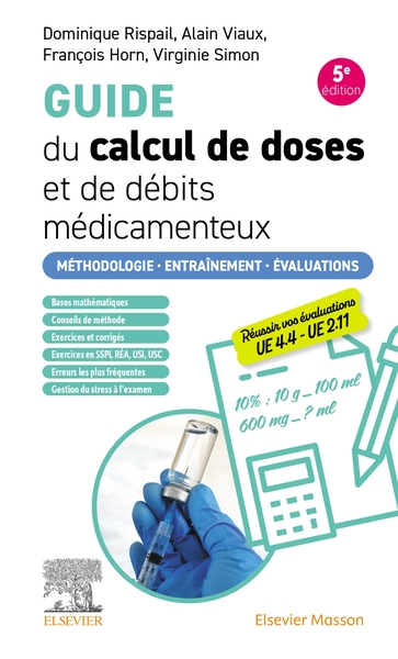 Guide du calcul de doses et de débits médicamenteux